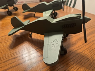 Remake of the P-40 Warhawk (Toy) Model