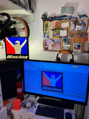 iRacing Logo Lamp Led