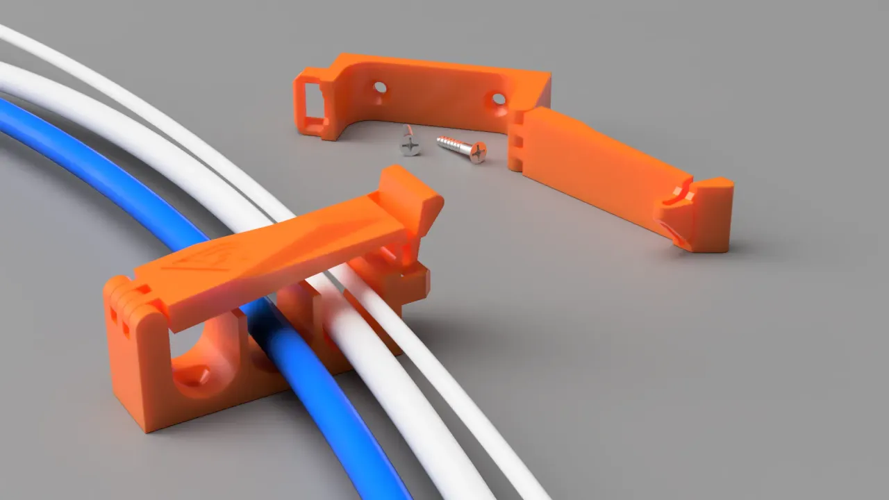 Hinged Cable Clip V2 – 3. kép
