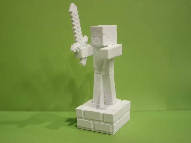 Minecraft Zombie with Sword