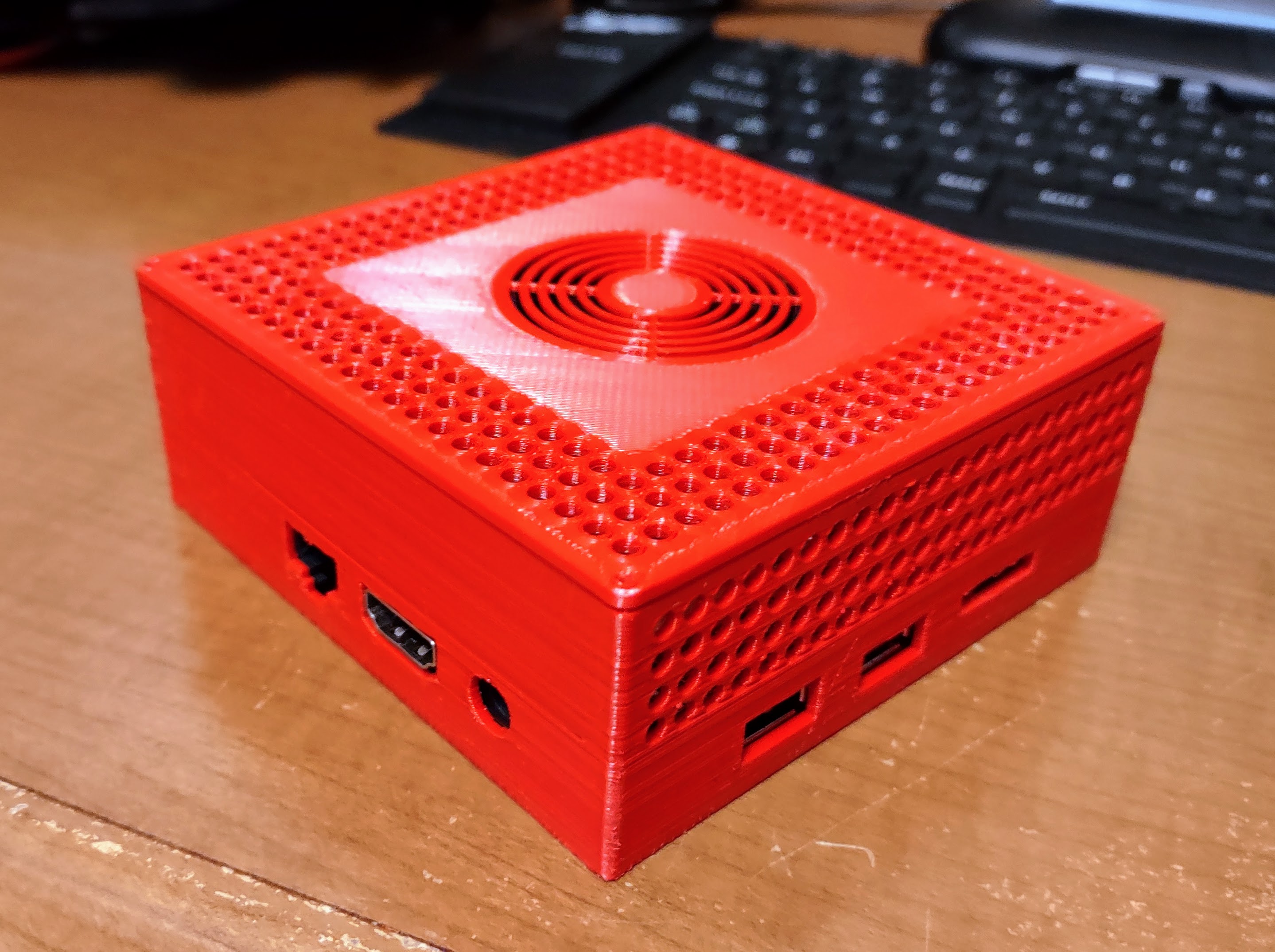 T95MAX TV Box Case With Heatsink And Fan