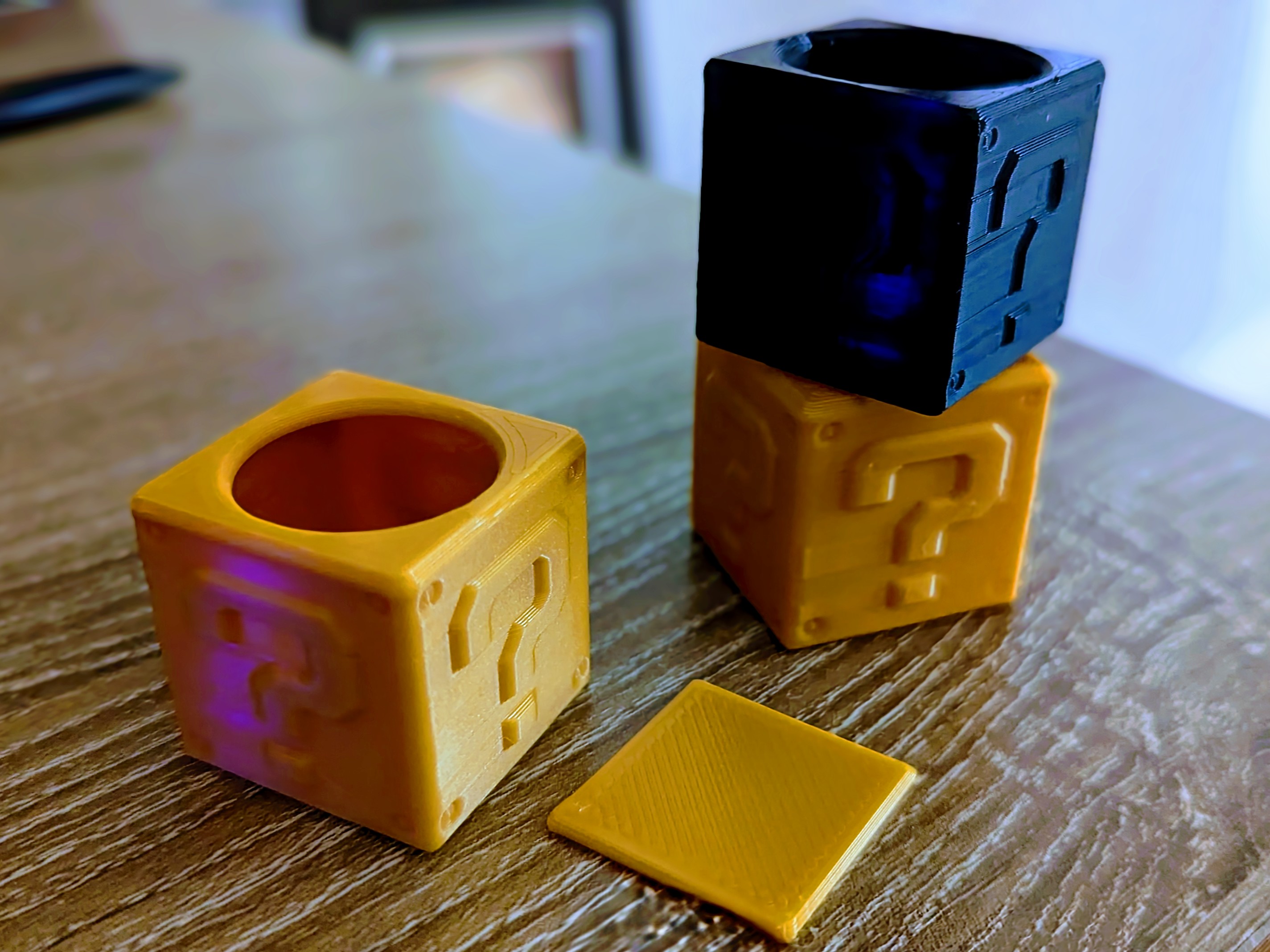 Mario Cue Chalk Block