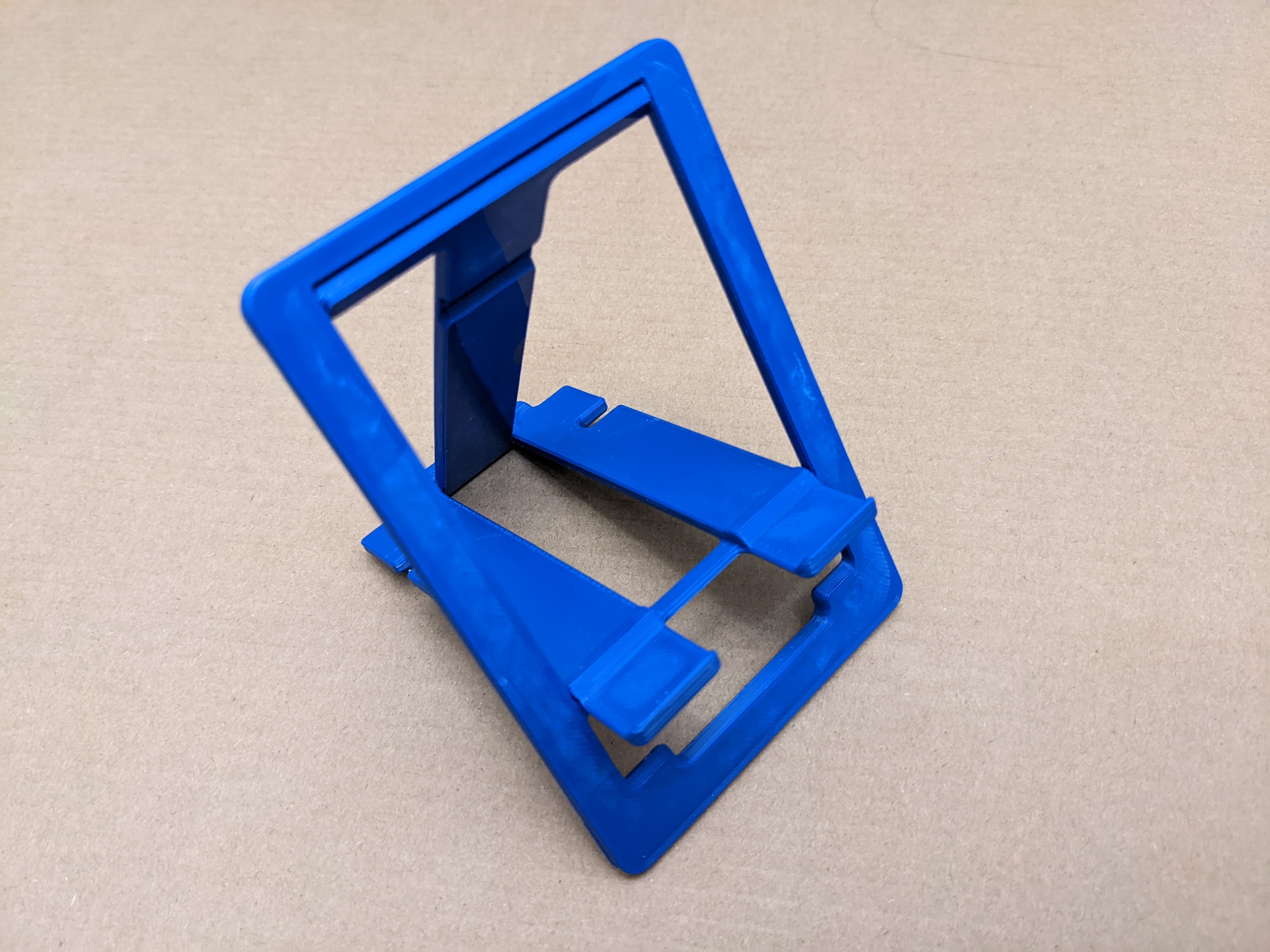 Flat Pack Tri-Fold Phone Stand