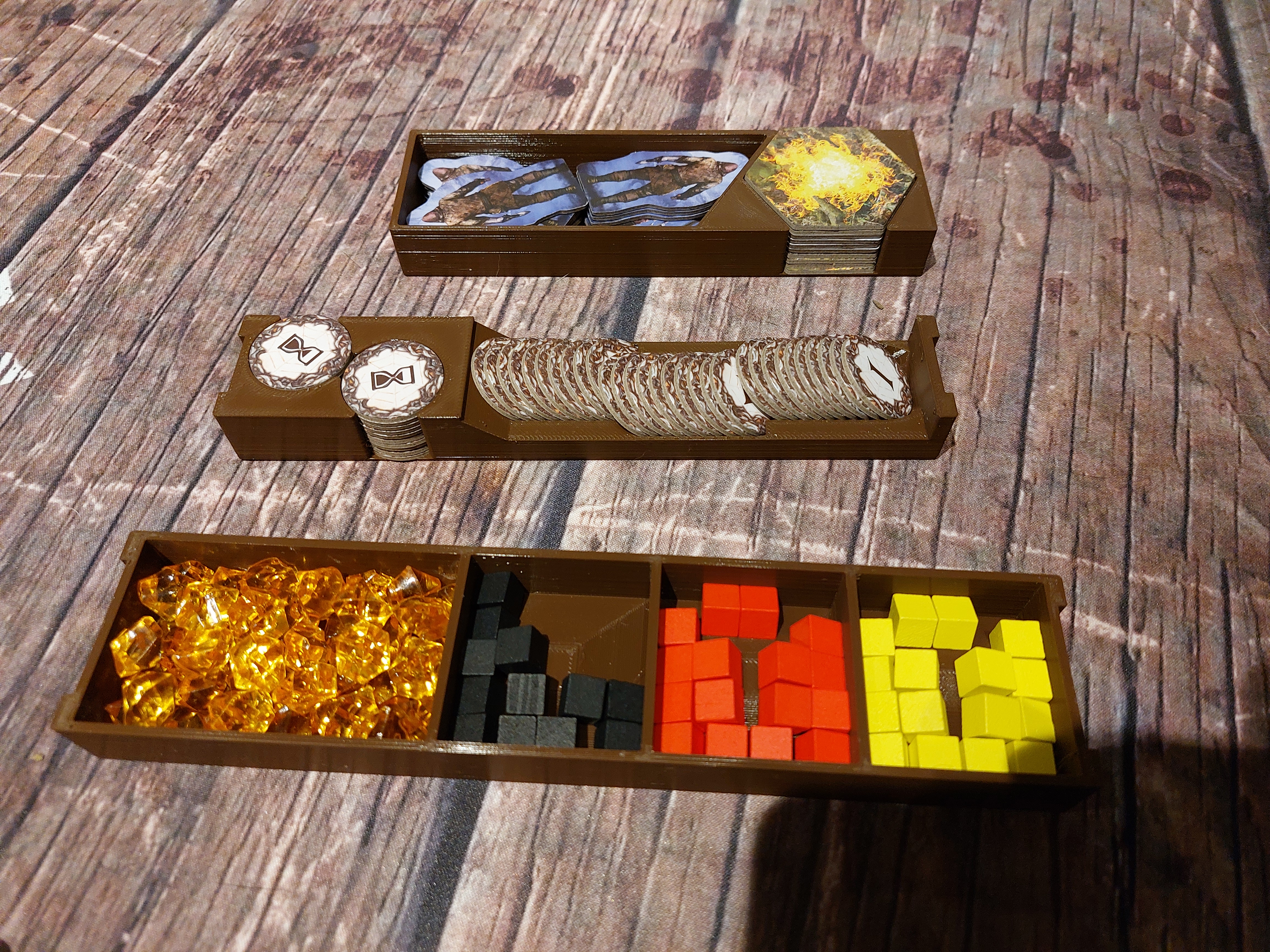 Oathsworn - Coins, Location Tokens and Cubes Storage
