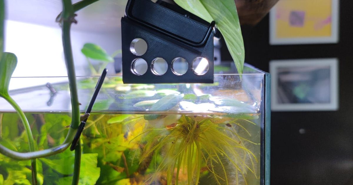 25° Angled Universal Aquarium Light Spacer by mxxlxg Download free