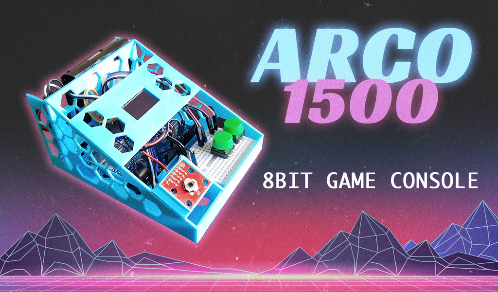 ARCO1500 - DIY Retro 8bit Game Console par Michal Škoula | Téléchargez ...