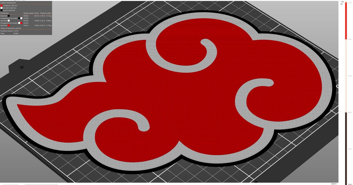 akatsuki red cloud pattern naruto shipuden facebook