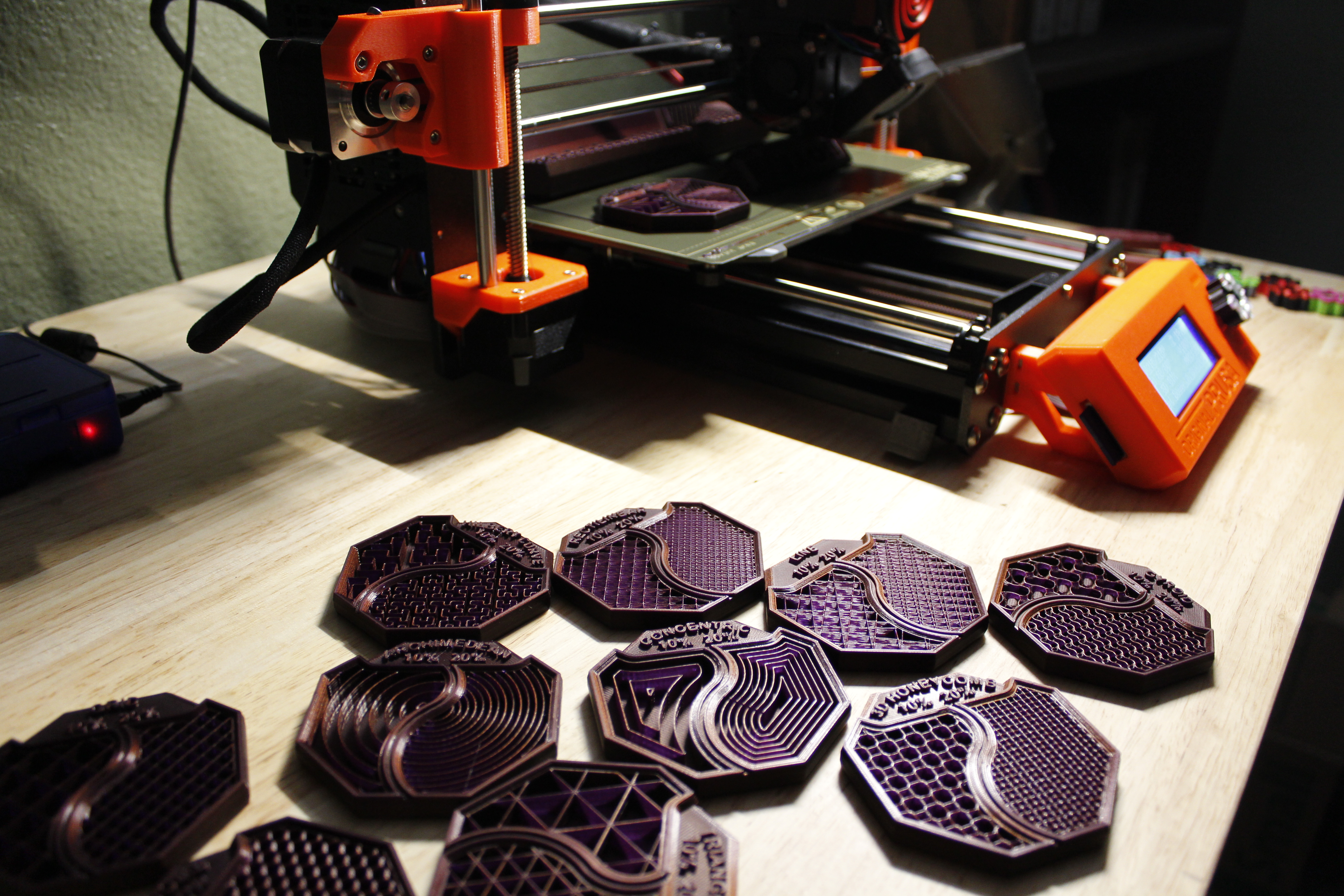Miniatura 7 do modelo 3D Infill Sample Set w/ Case