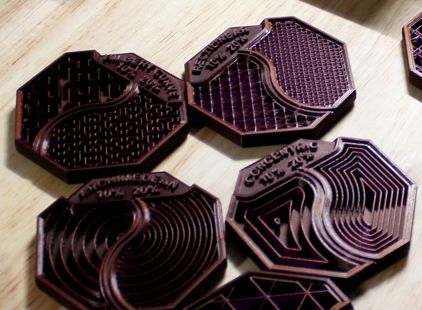 Miniatura 12 do modelo 3D Infill Sample Set w/ Case