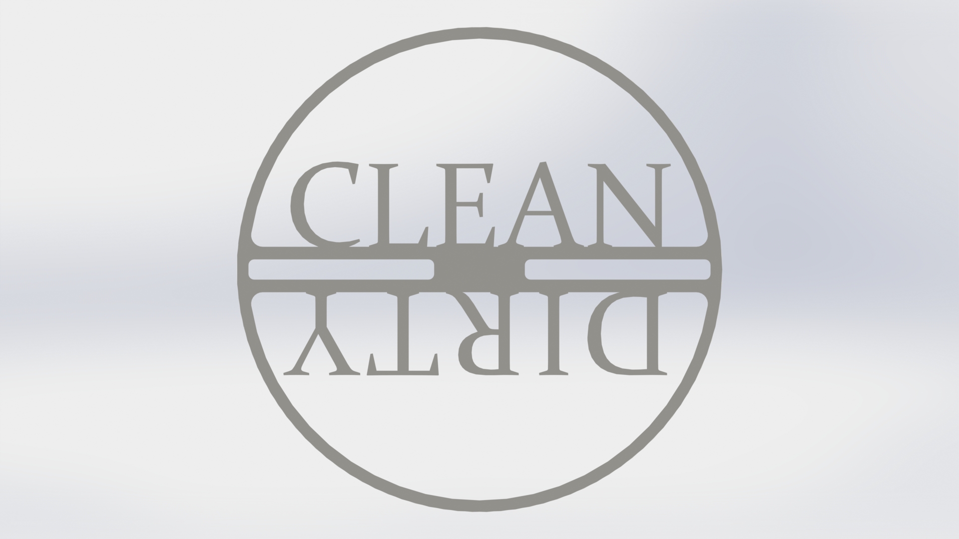 Clean/Dirty Dishwasher Magnet by A3D Printing Farm | Download free STL ...