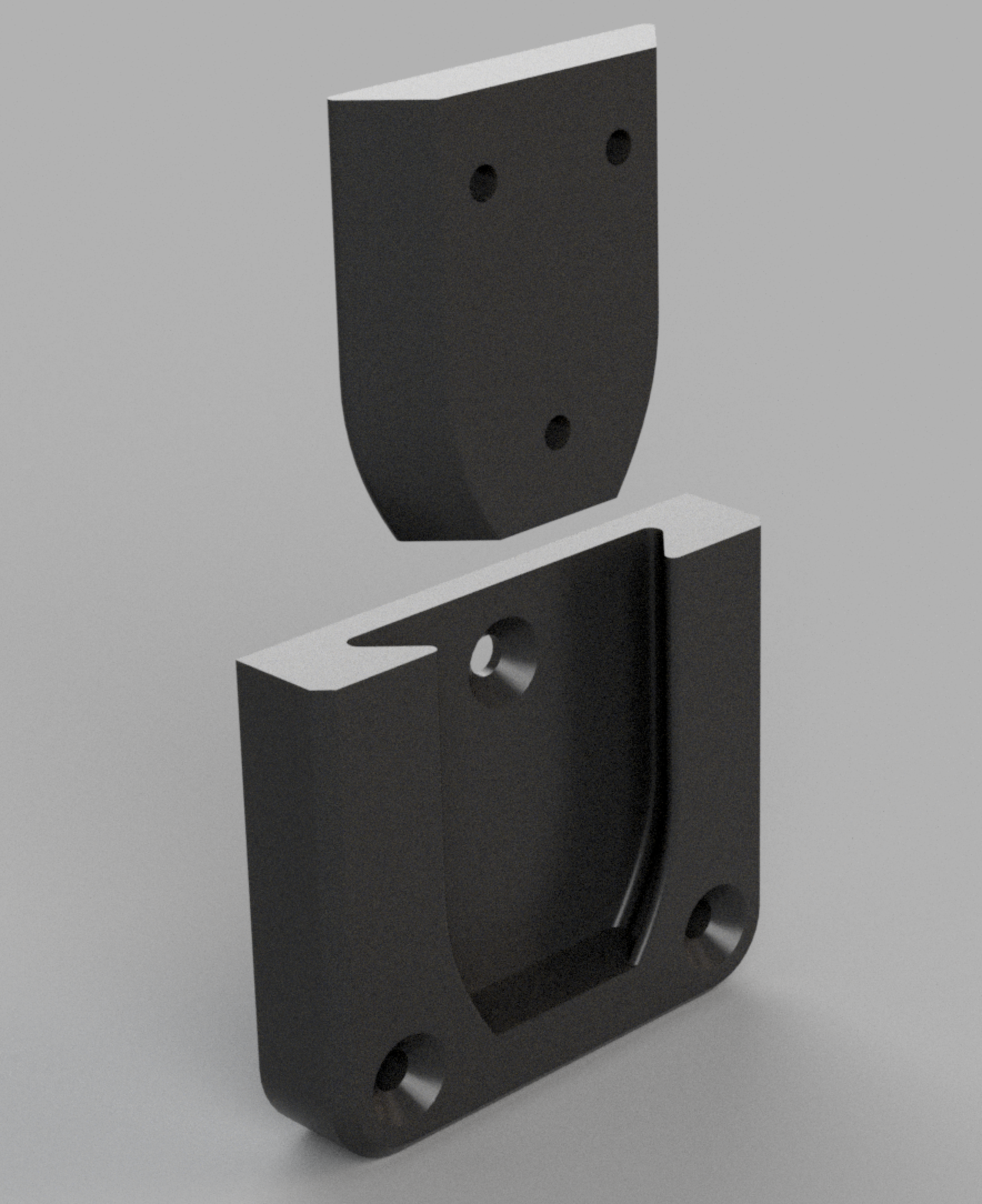 Wooden Board Wall Mount