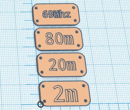 Coax-cable markers