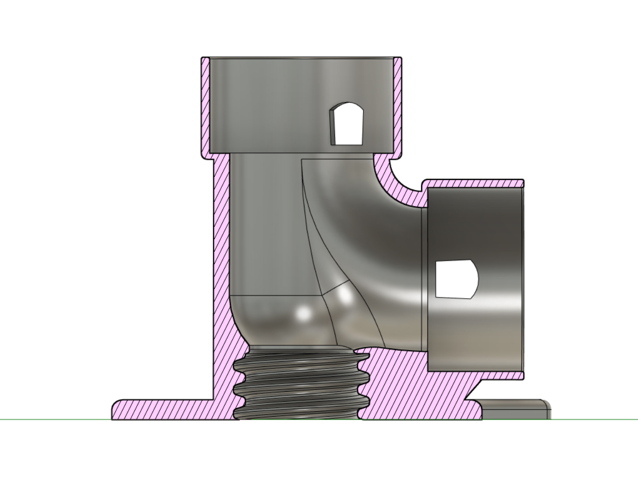 Bosch RA1171 Router Table Dust Port Splitter Click Adapter by