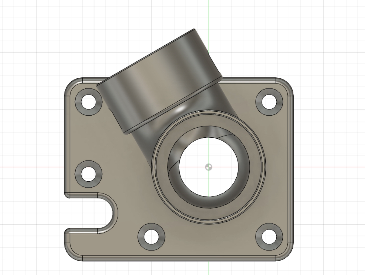 Bosch RA1171 Router Table Dust Port Splitter Click Adapter by