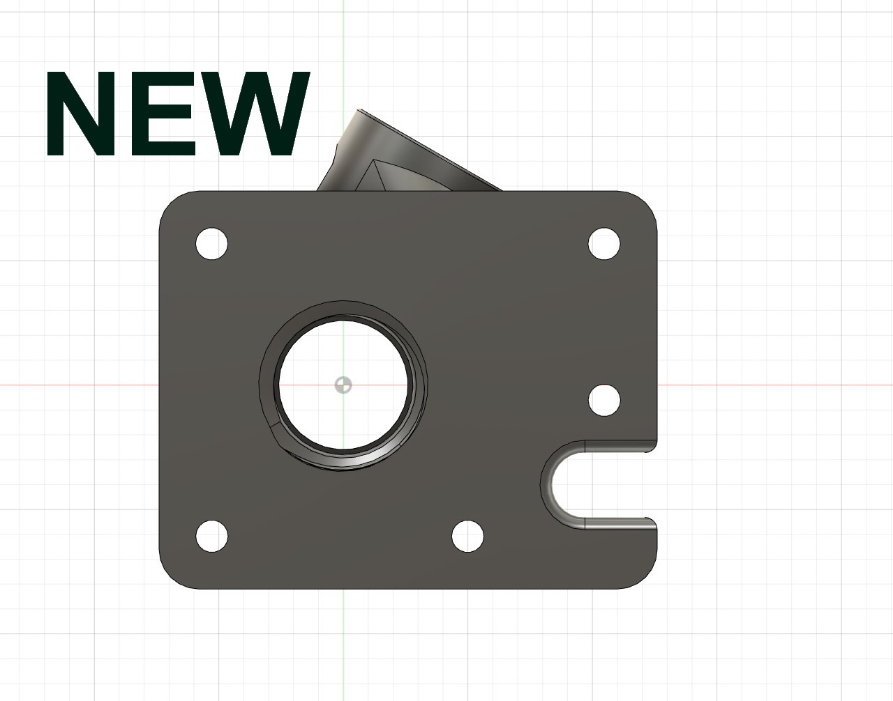 Bosch RA1171 Router Table Dust Port Splitter Click Adapter by