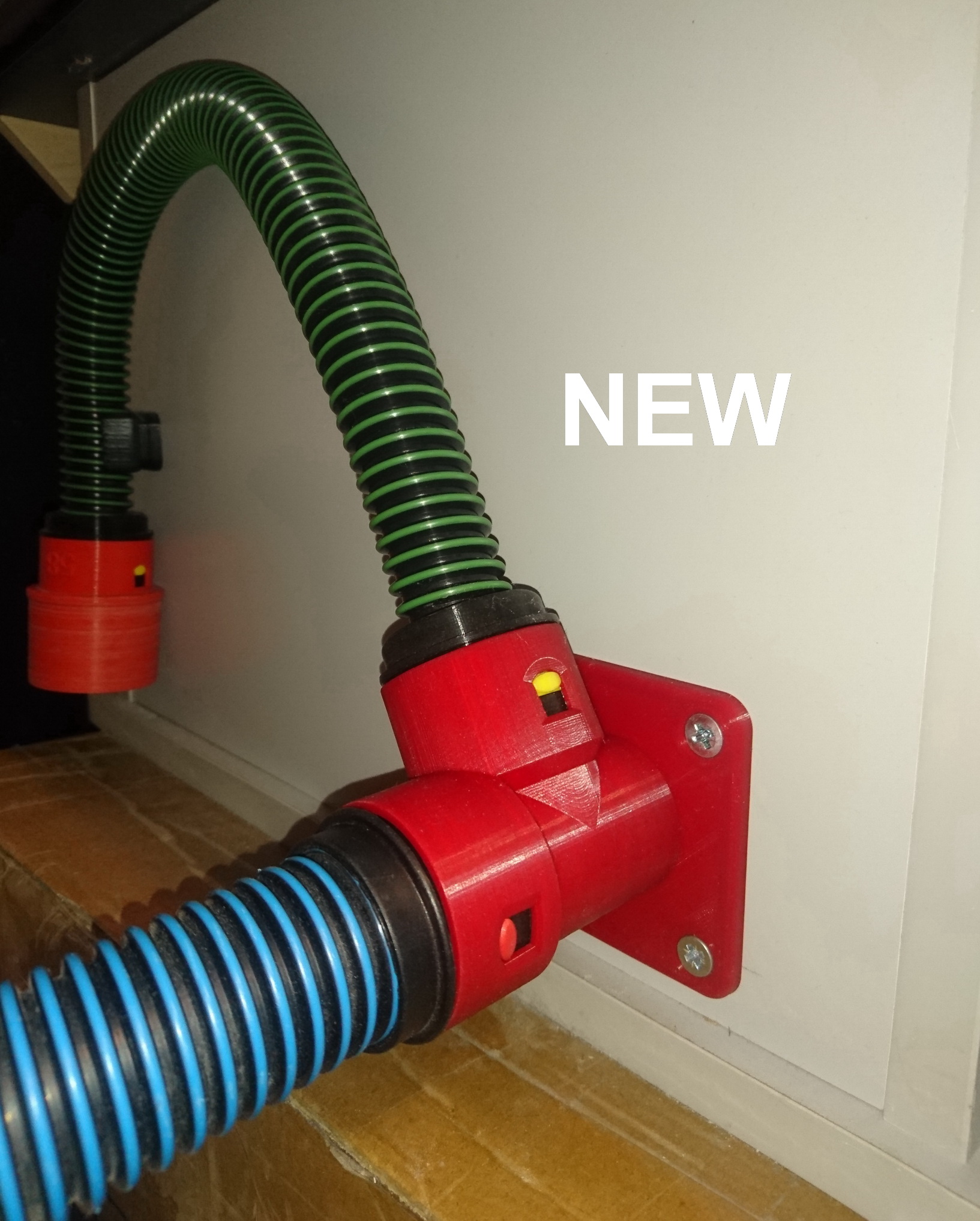 Bosch RA1171 Router Table Dust Port Splitter Click Adapter by