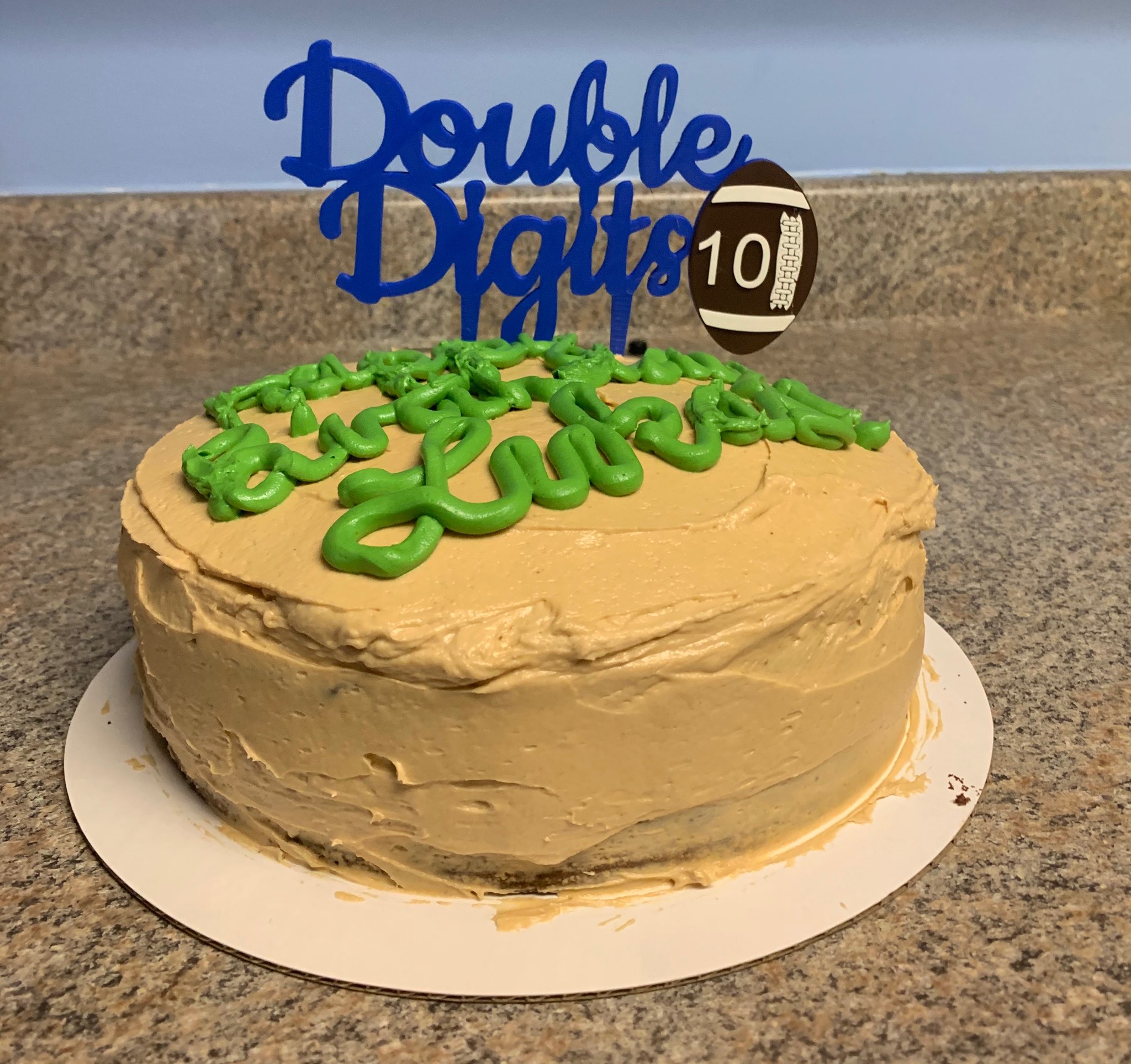 Double Digit Cake Topper