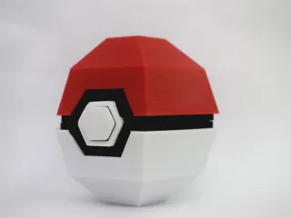 Low Poly Pokeball on Behance