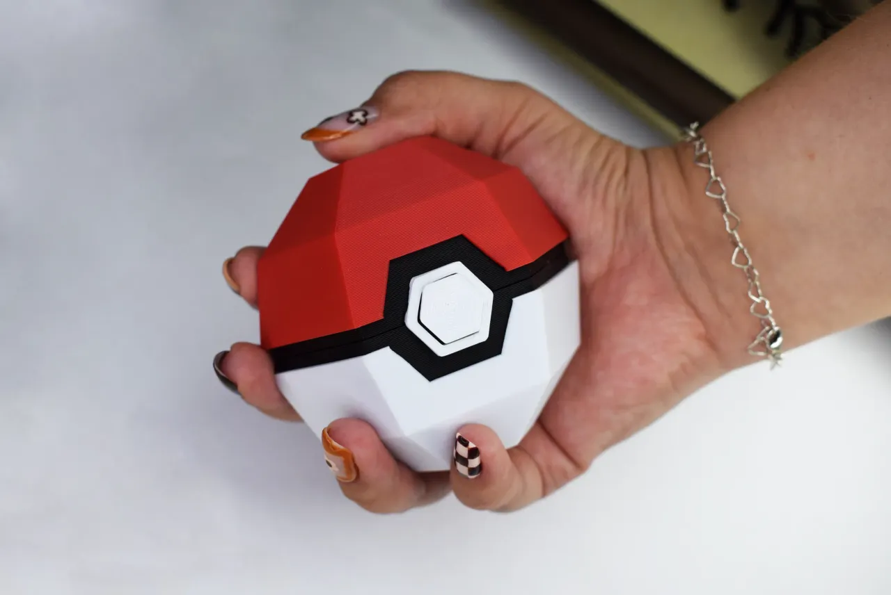 Low Poly Pokeball on Behance