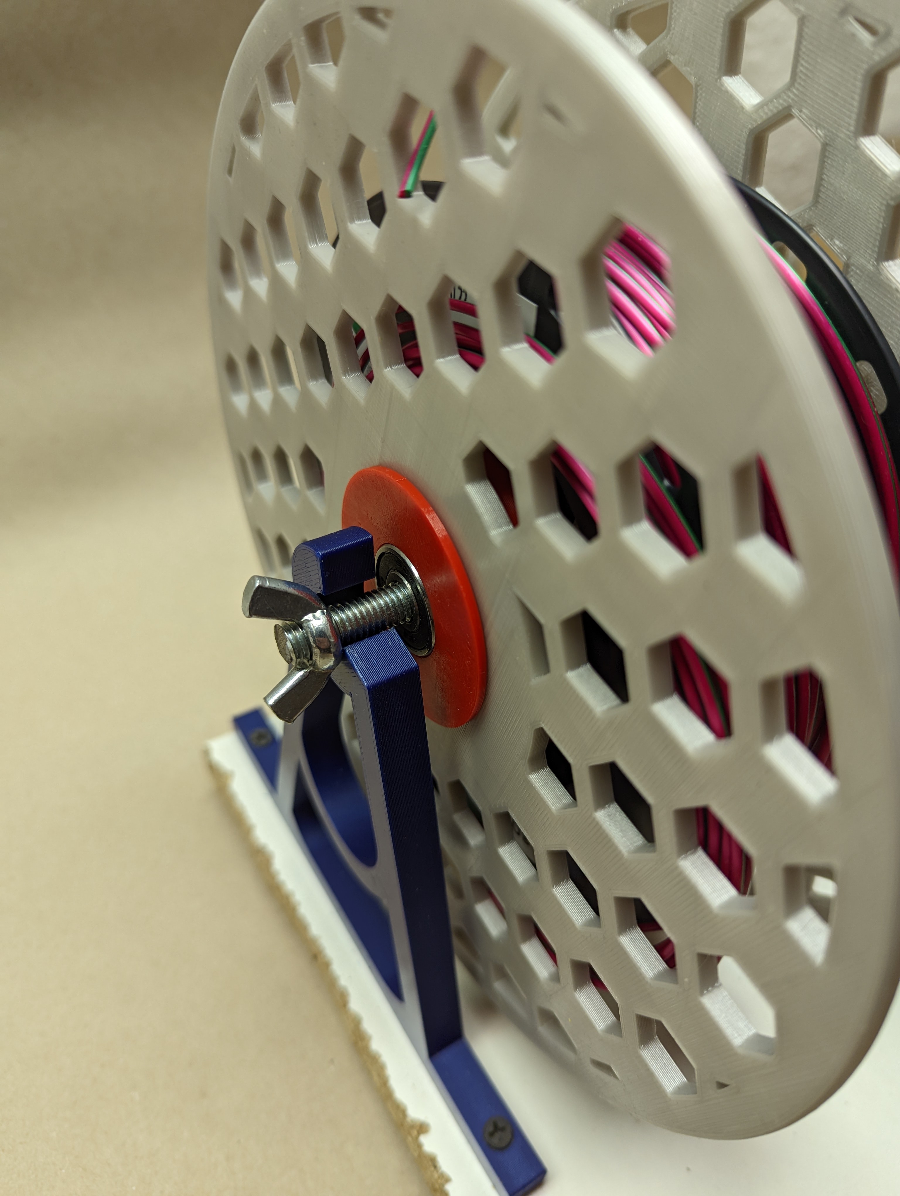 Bowling Kugelbecher Rotierend - Lila Ballhalter Mit Kugellager Für Reinigung