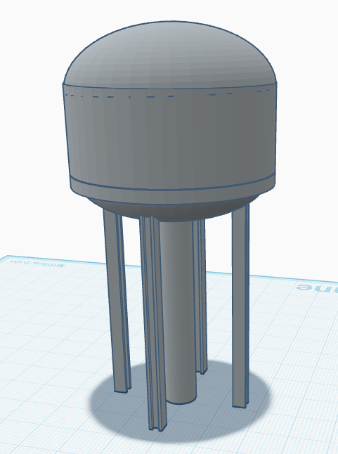N Scale Water Tower
