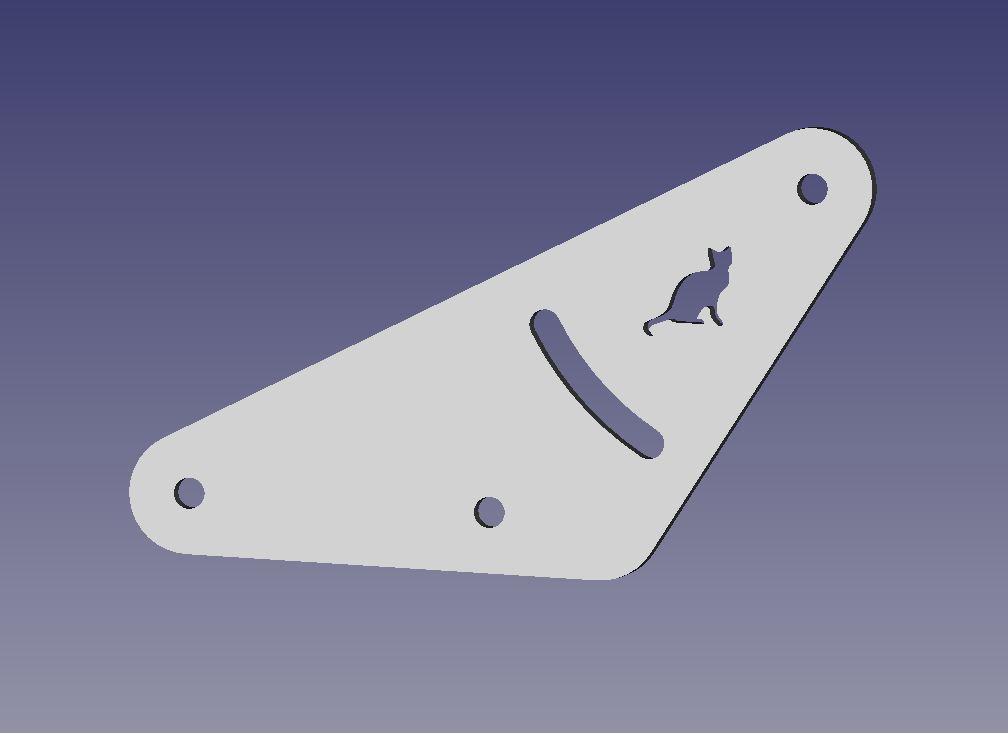 Sim rig triple monitor extrusion brackets