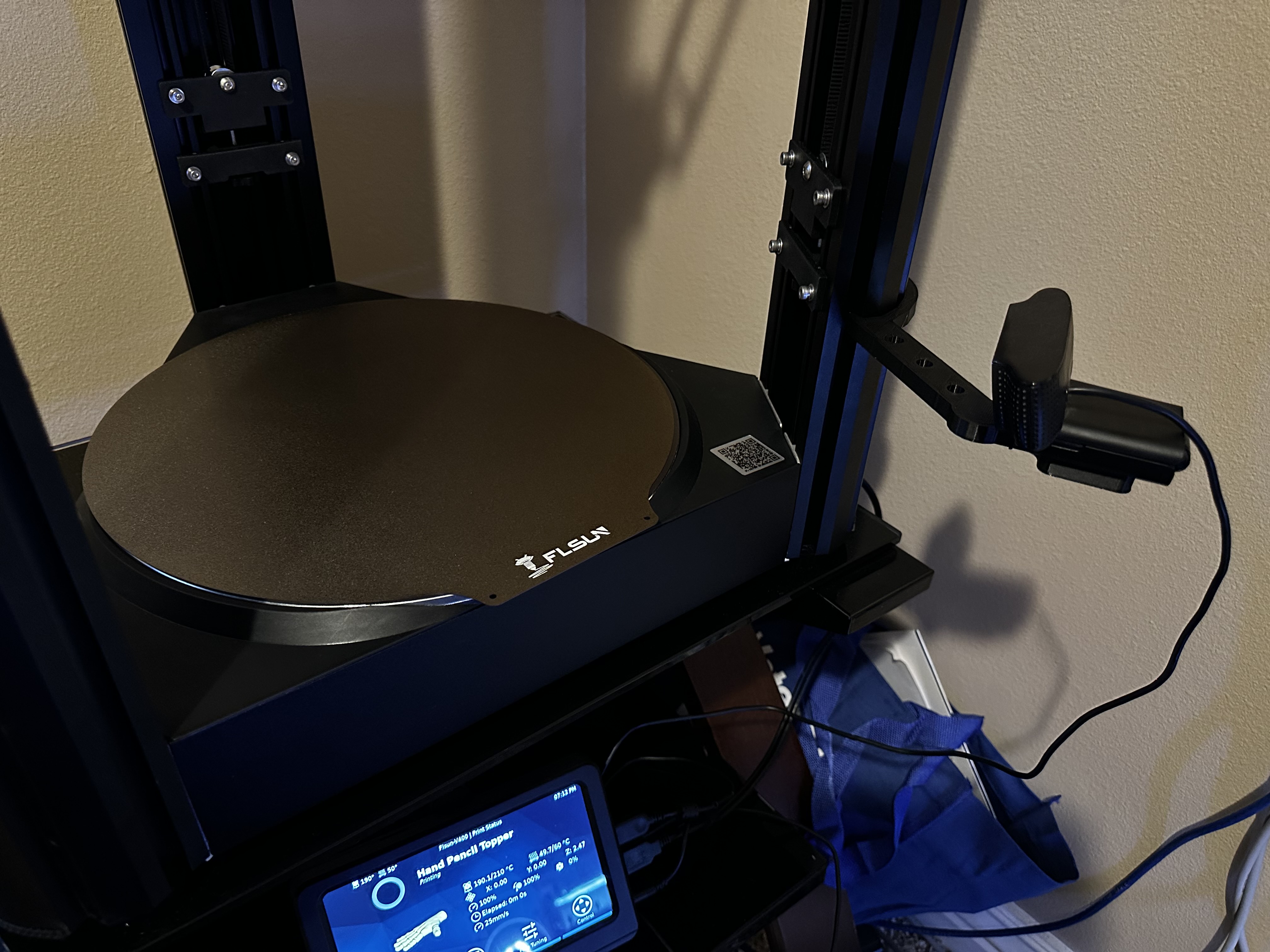 Longer camera holder for FLSUN V400 v3 by 3D Printing El Paso LLC