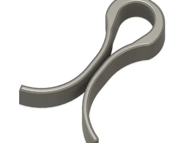 Clip - for herb bags & other packaging