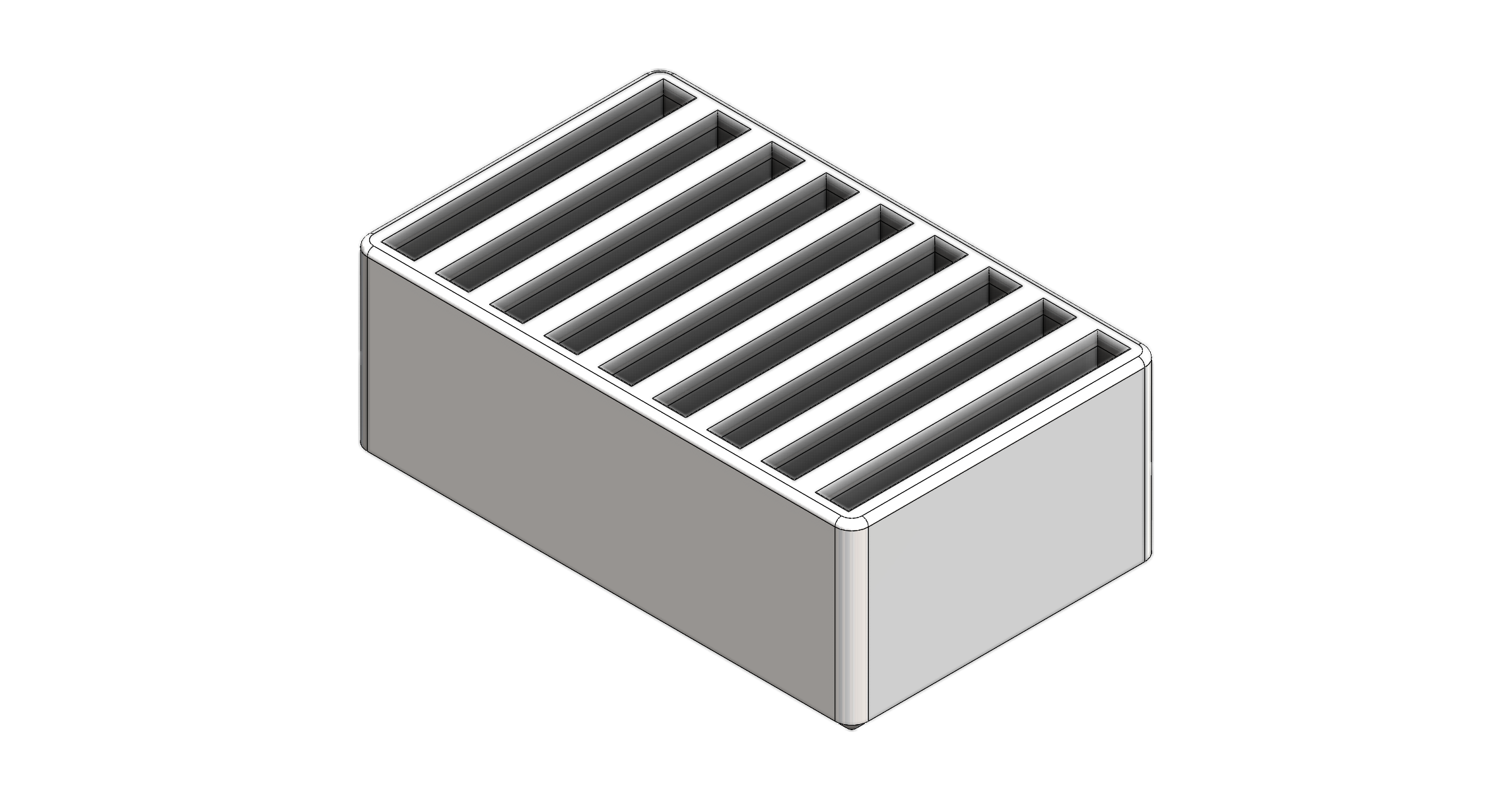 Compact Flash card holder by Roger Download free STL model