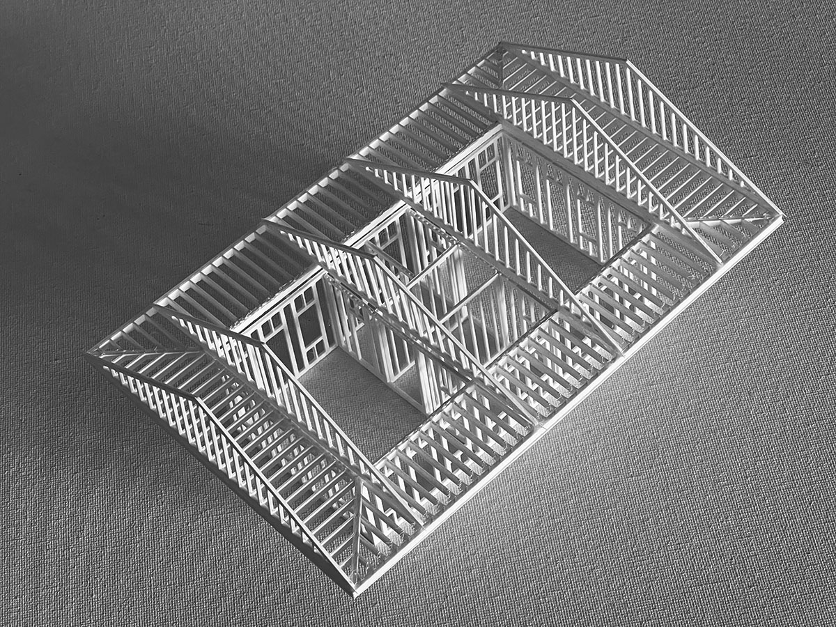 RAILROAD TRAIN STATION HO SCALE