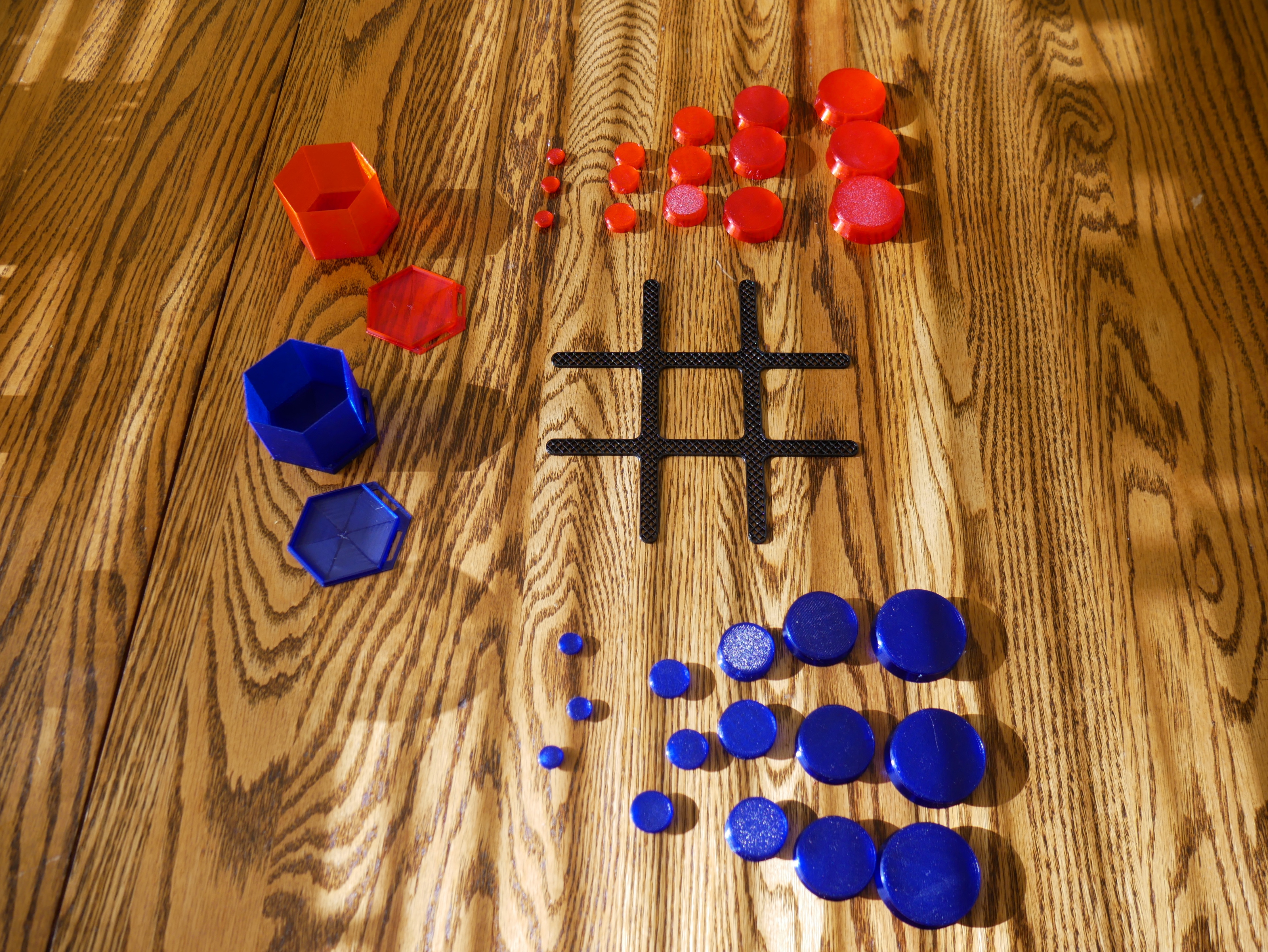 Additional pieces for Matrojschka Tic Tac Toe