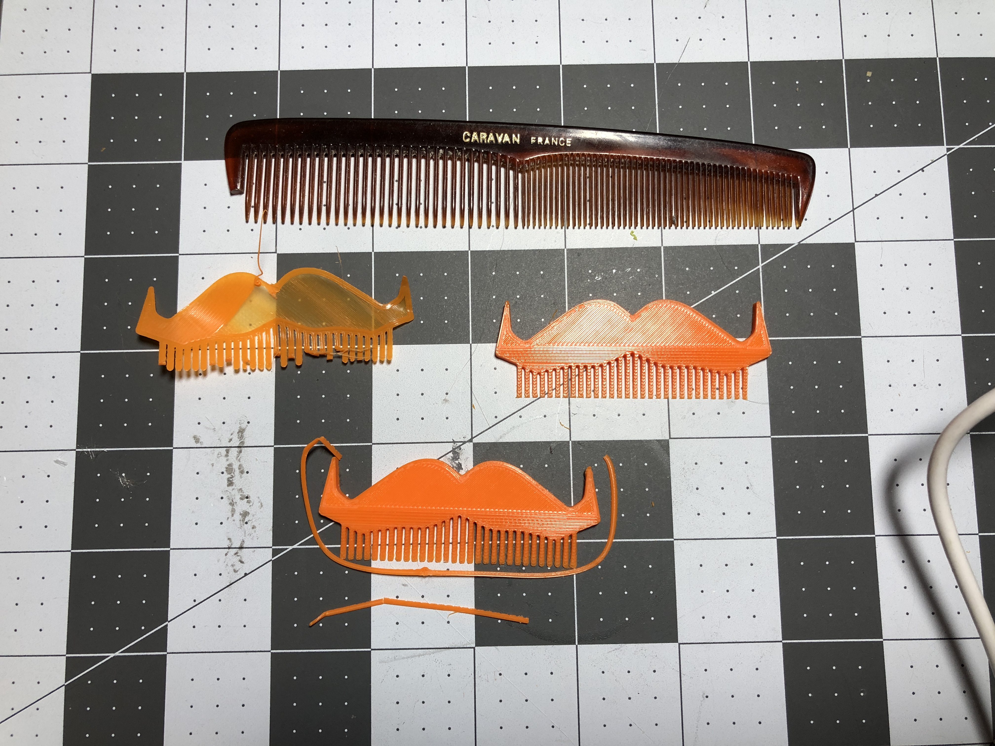 Movember Mustache Comb — miniatura 2