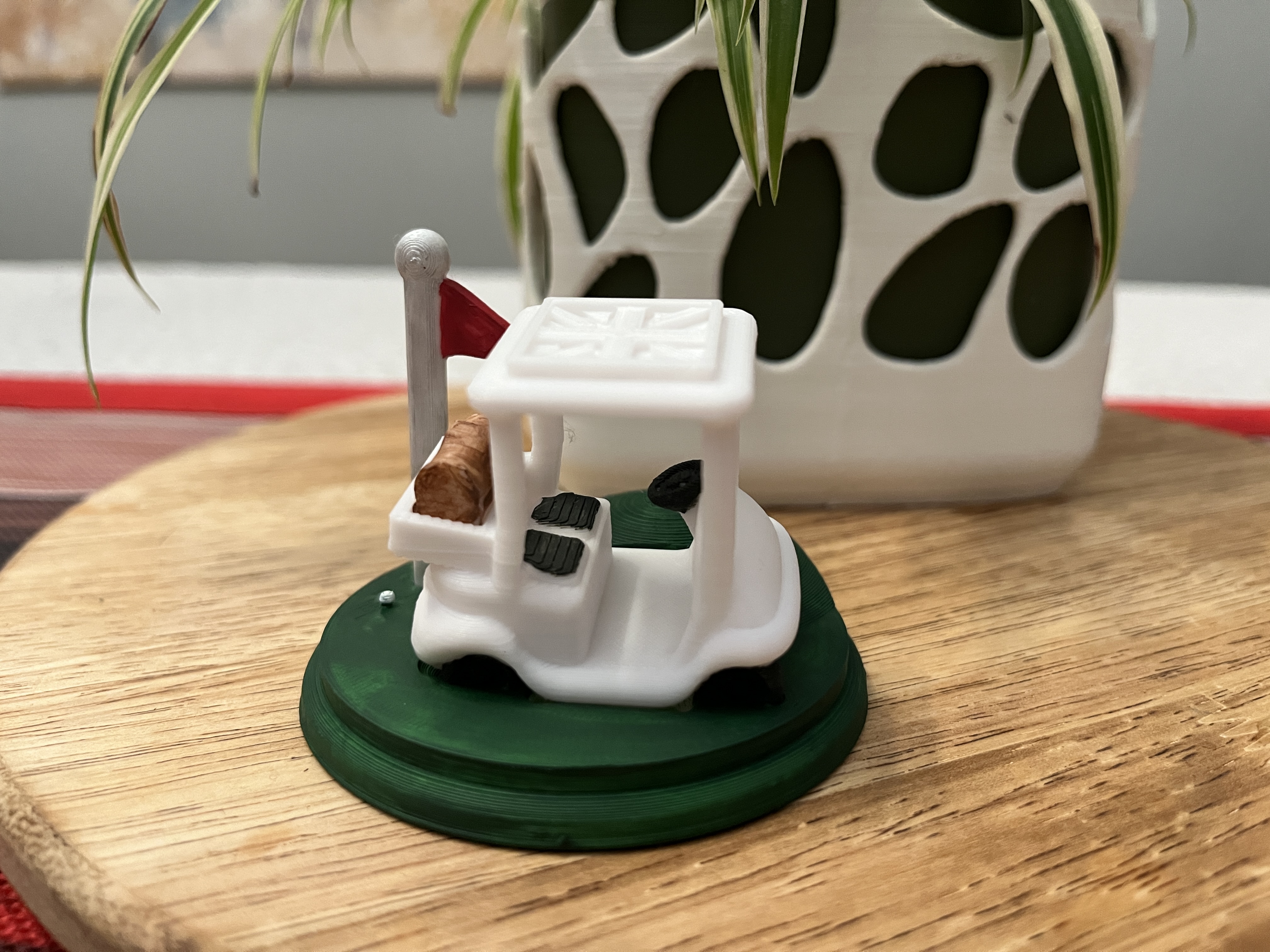 E3D Buggy Golf Course Display Stand