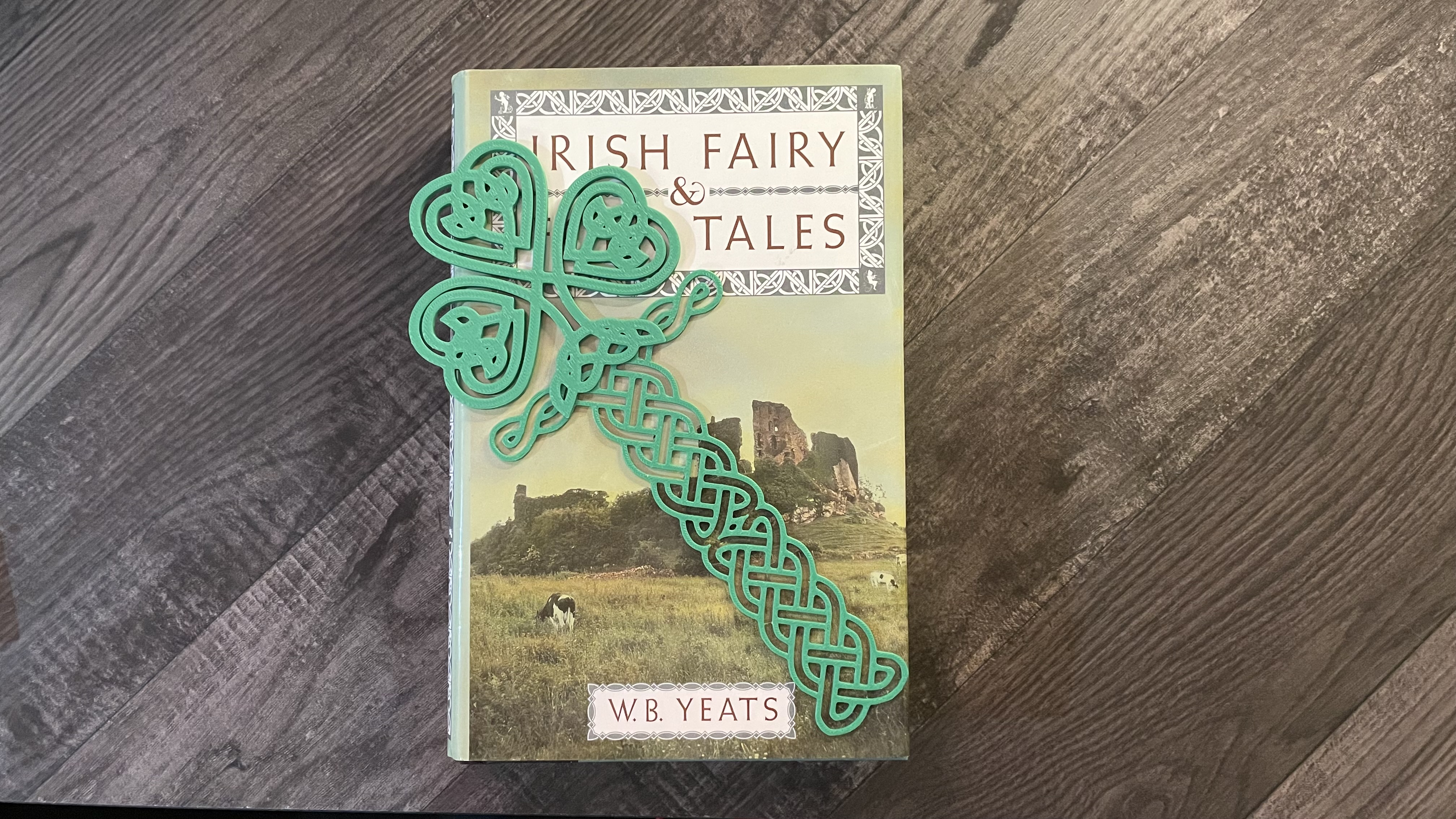 Celtic Clover Bookmark