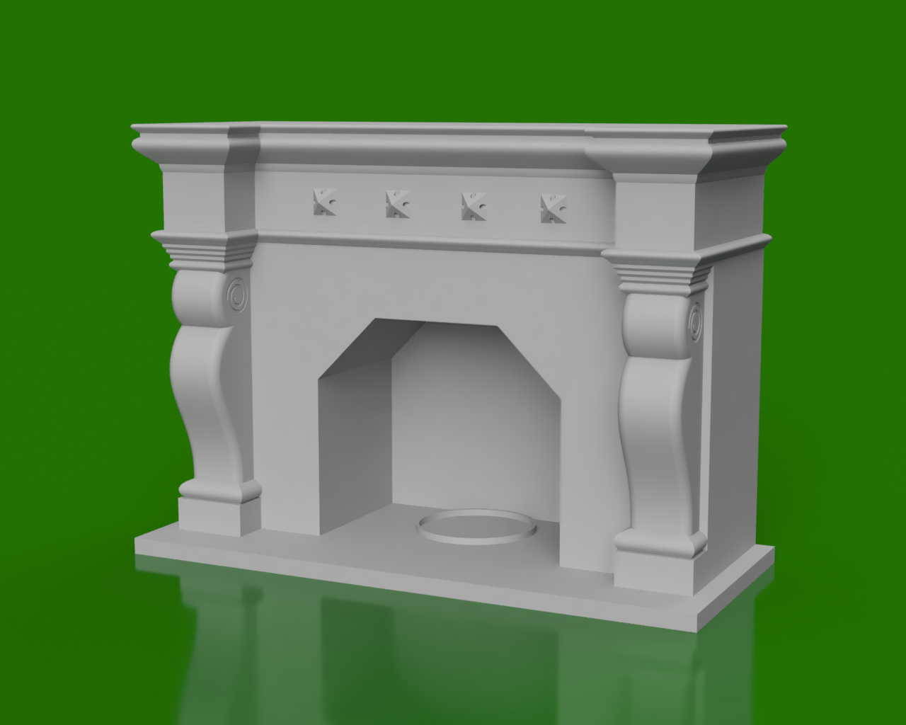 Mini Hearth Decorate for the Holidays by Spool Designs Download
