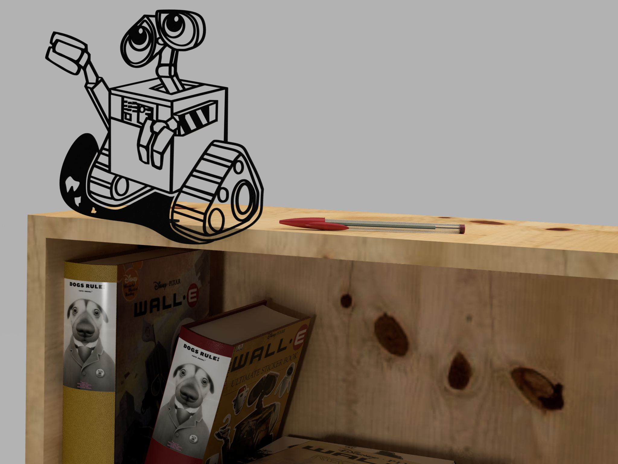 Miniatura 2 do modelo 3D Wall-E