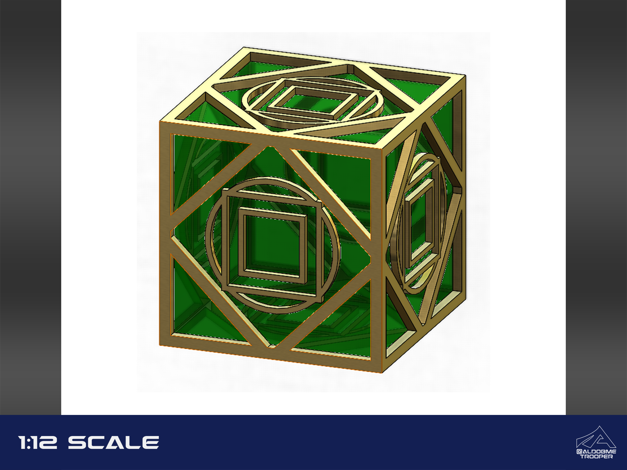Jedi Holocron 1:12 Scale