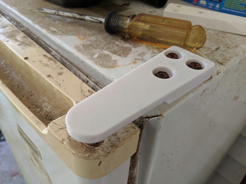 Sears freezer hinge