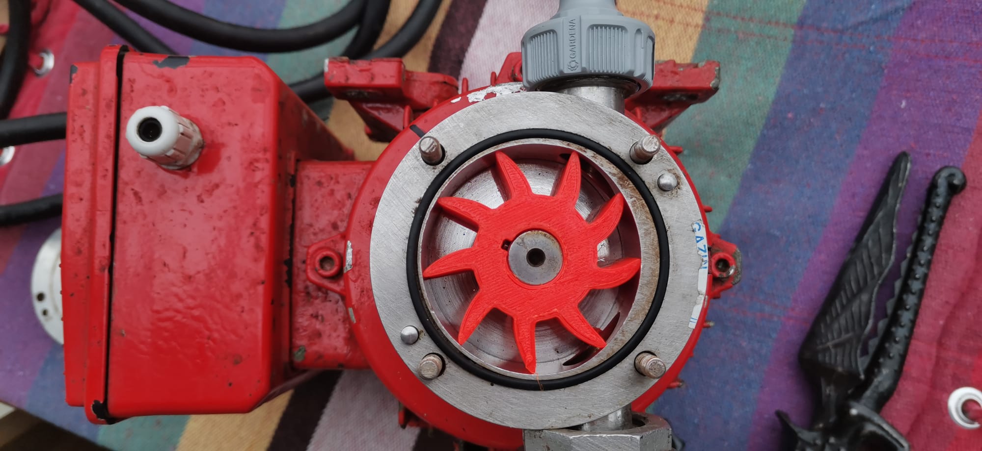 Zuwa pump flexible impeller by Felician Cadar Download free STL model