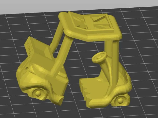 Buggy crashed