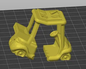 Buggy crashed