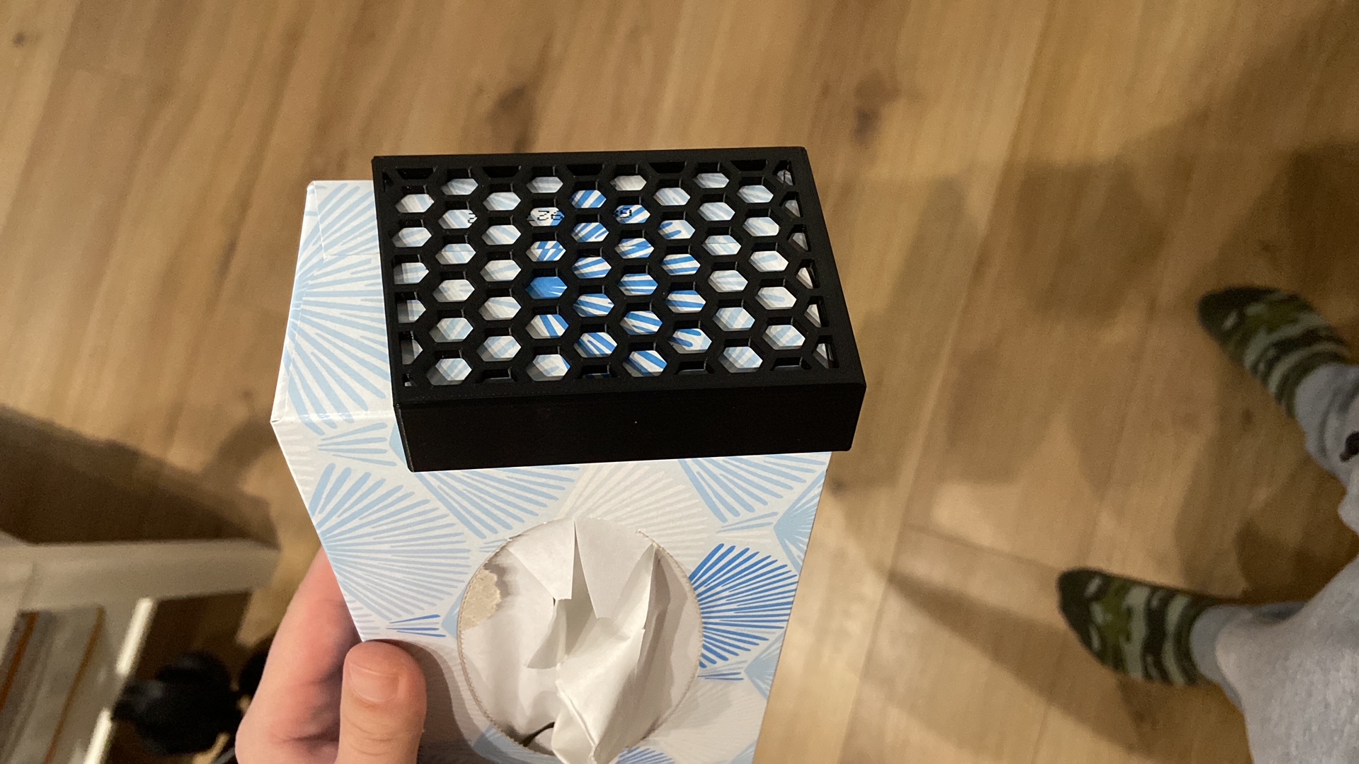 Miniatura 3 do modelo 3D Tissue Box Holder
