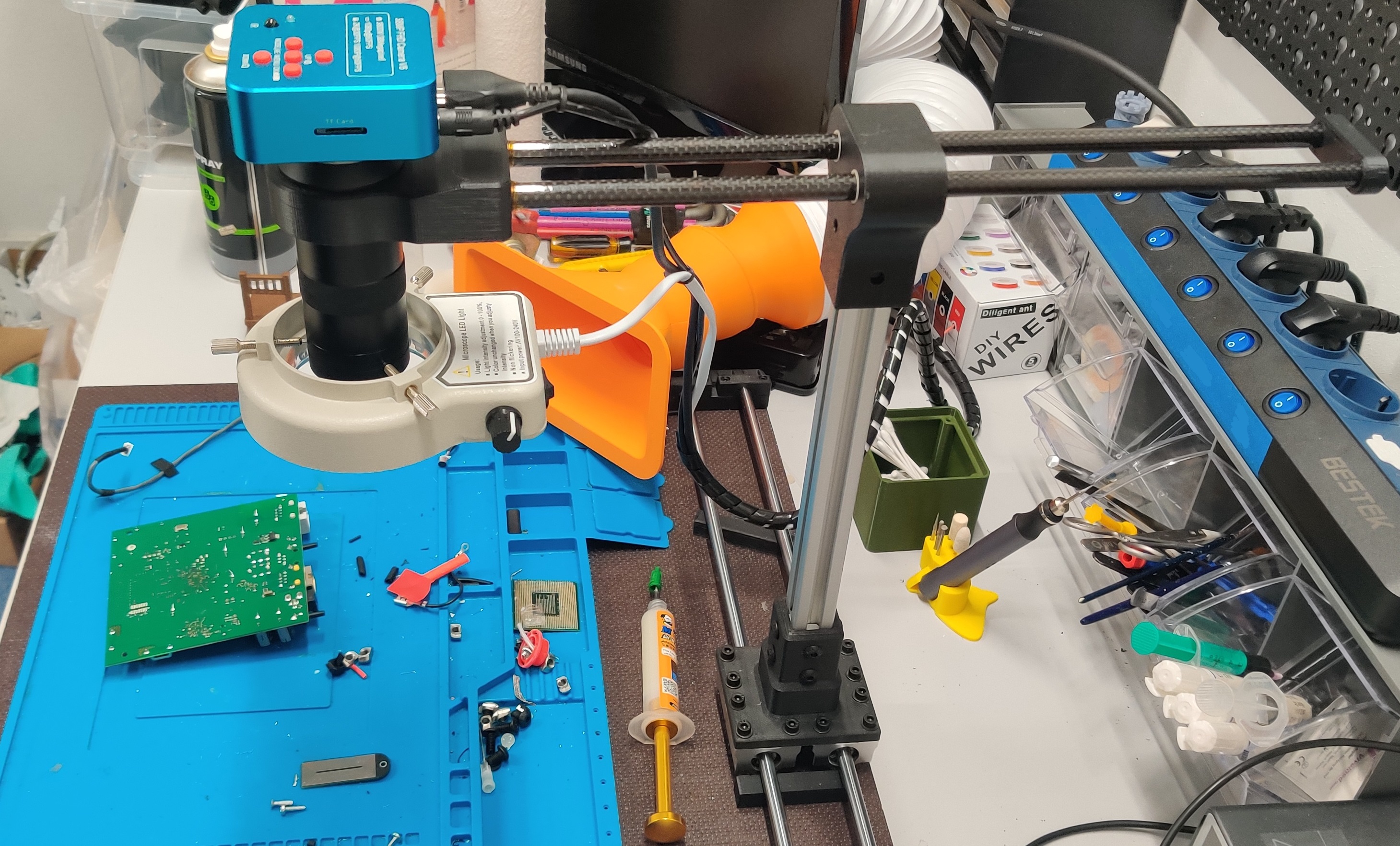 Digital Microscope Slider for micro Soldering by Kampflafer | Download ...
