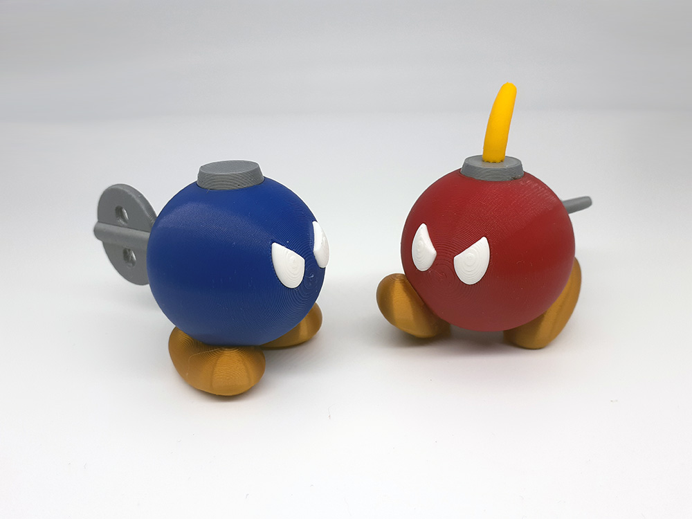 Paper Bob-omb Angry by 3DTwinkie | Download free STL model | Printables.com