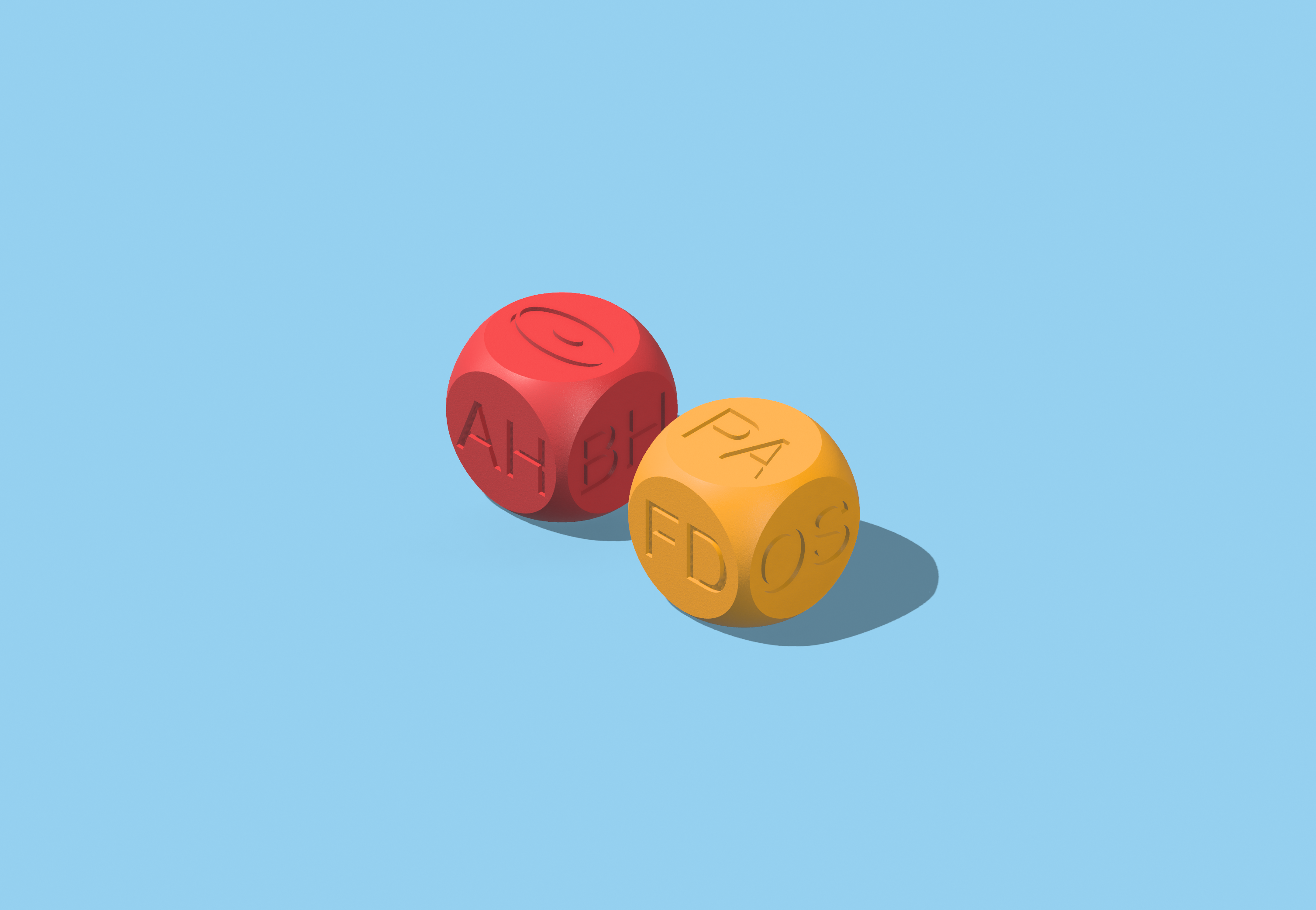 Discgolf Dice