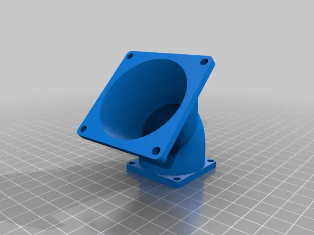 Fan Adapter 40mm to 60mm @45deg