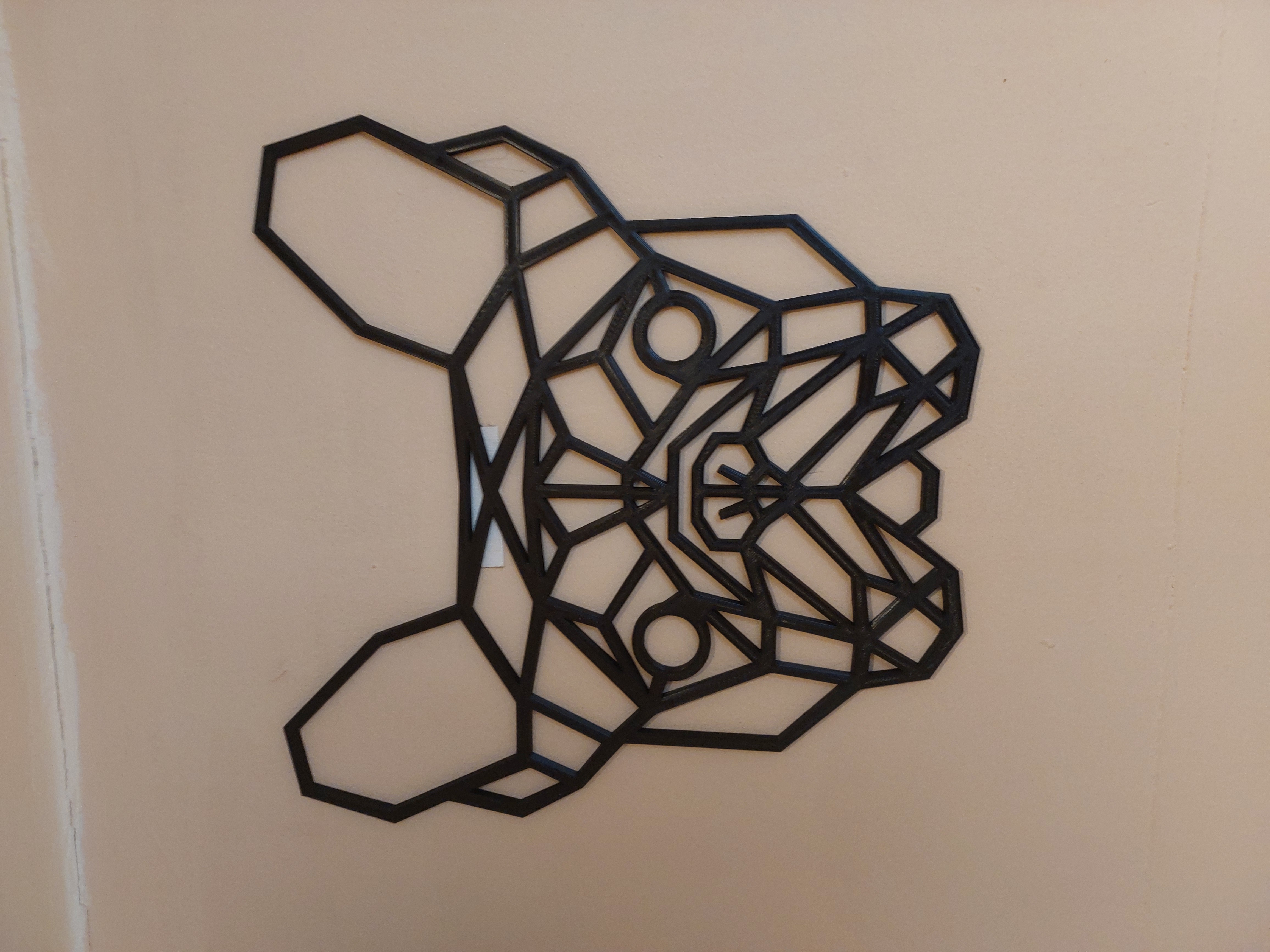French bulldog wall face decor