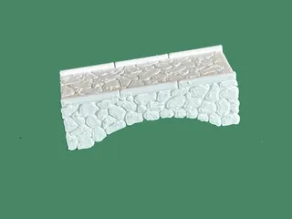 PEDESTRIAN ROCK BRIDGE HO (1/87th) SCALE