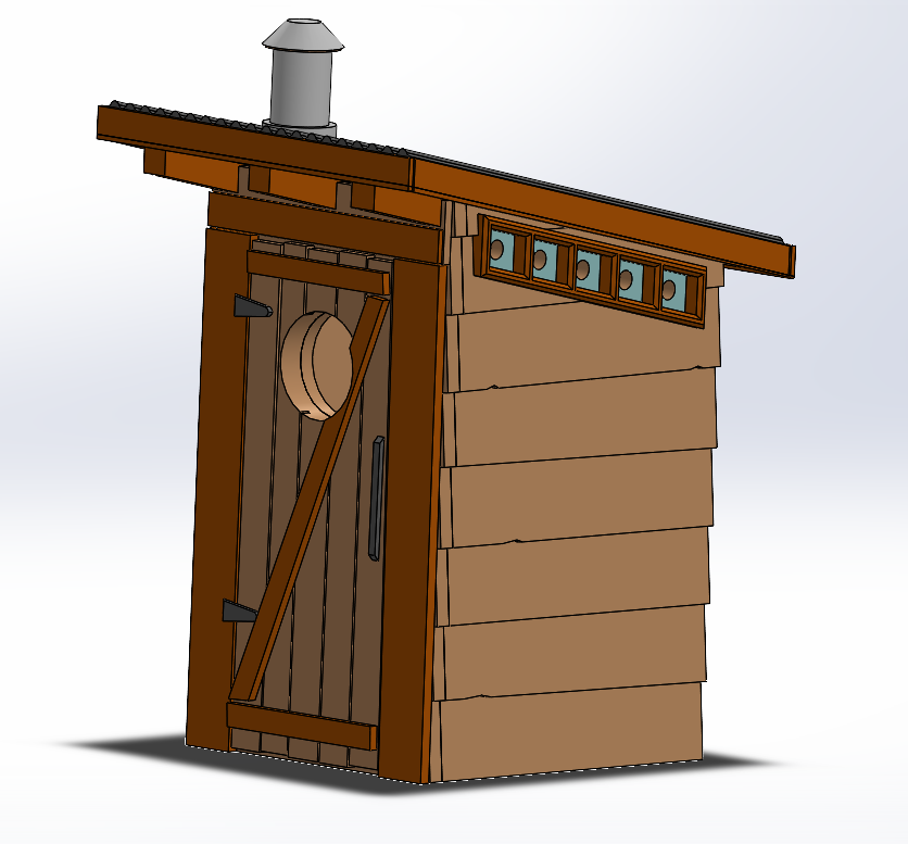 Birdhouse Outhouse