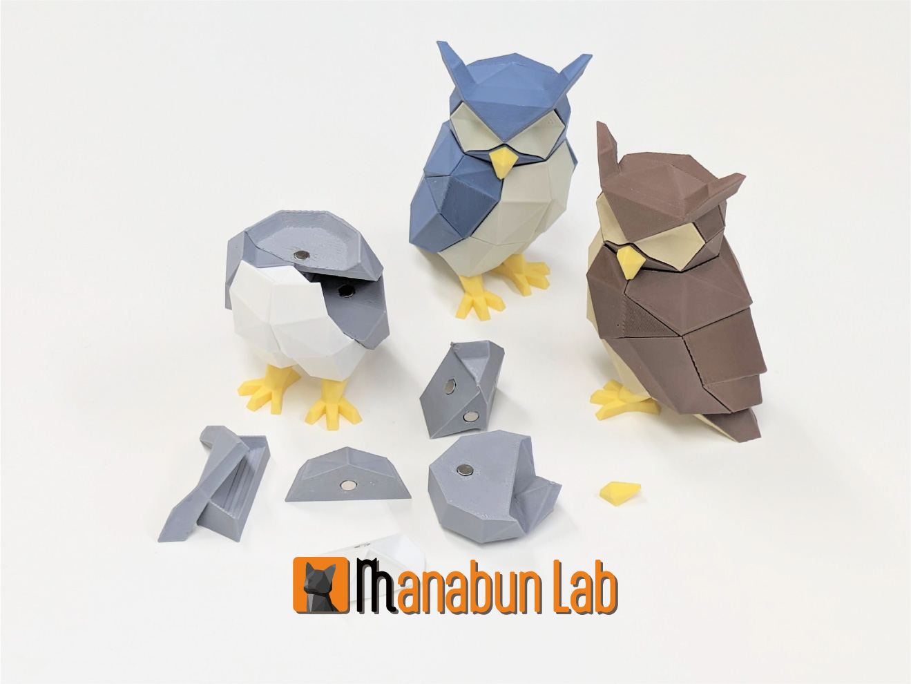 Low Poly Owl Puzzle — miniatura 4